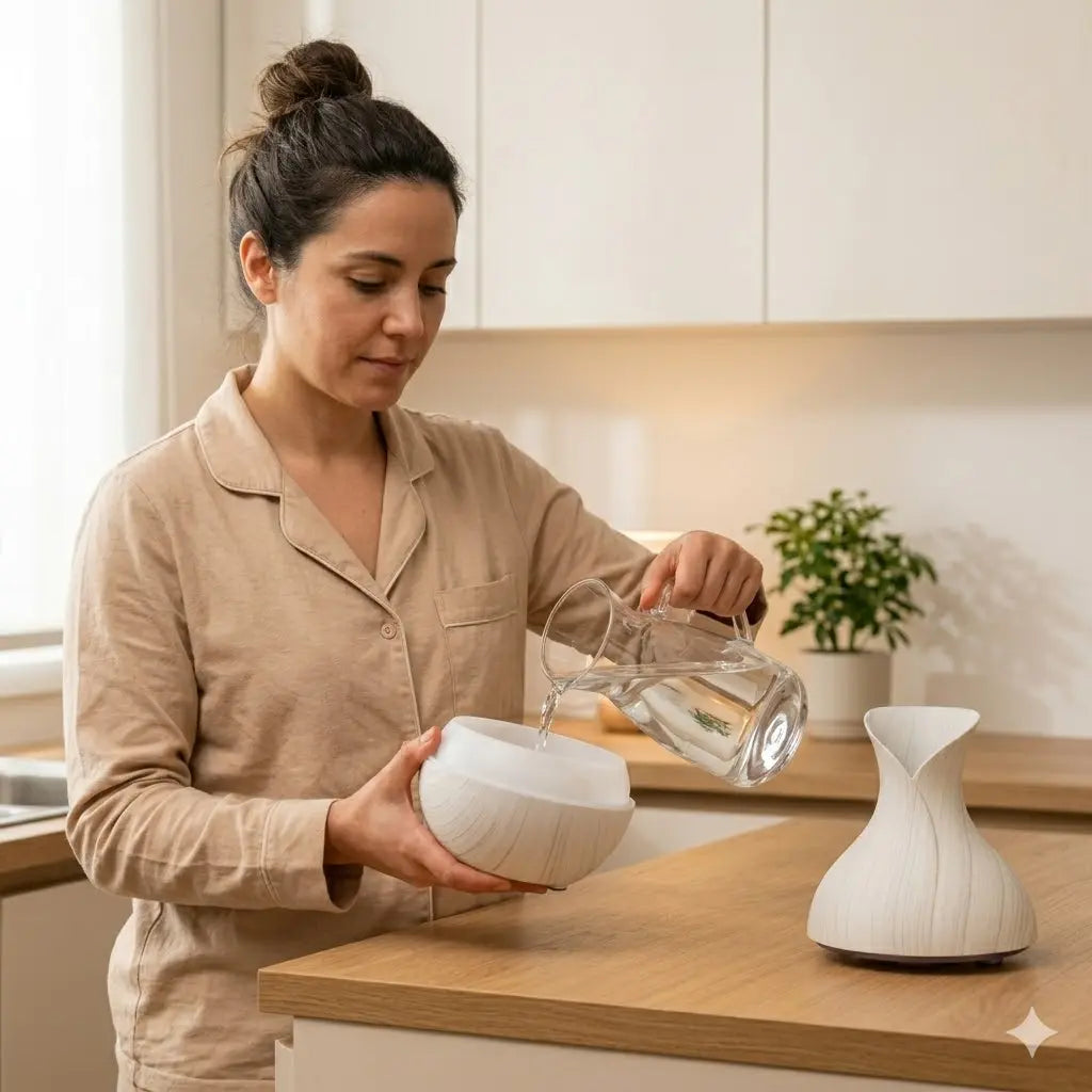 Brisaluna™ - Humidificador con Luz Nocturna