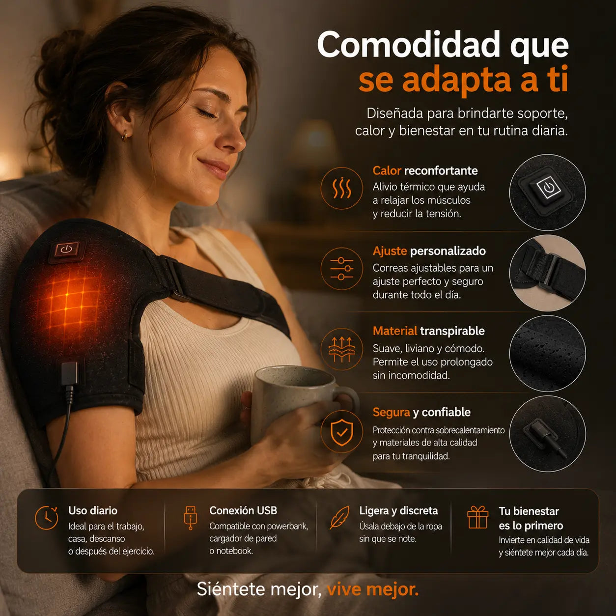 ThermaRelief™ – Alivio inmediato para tu hombro