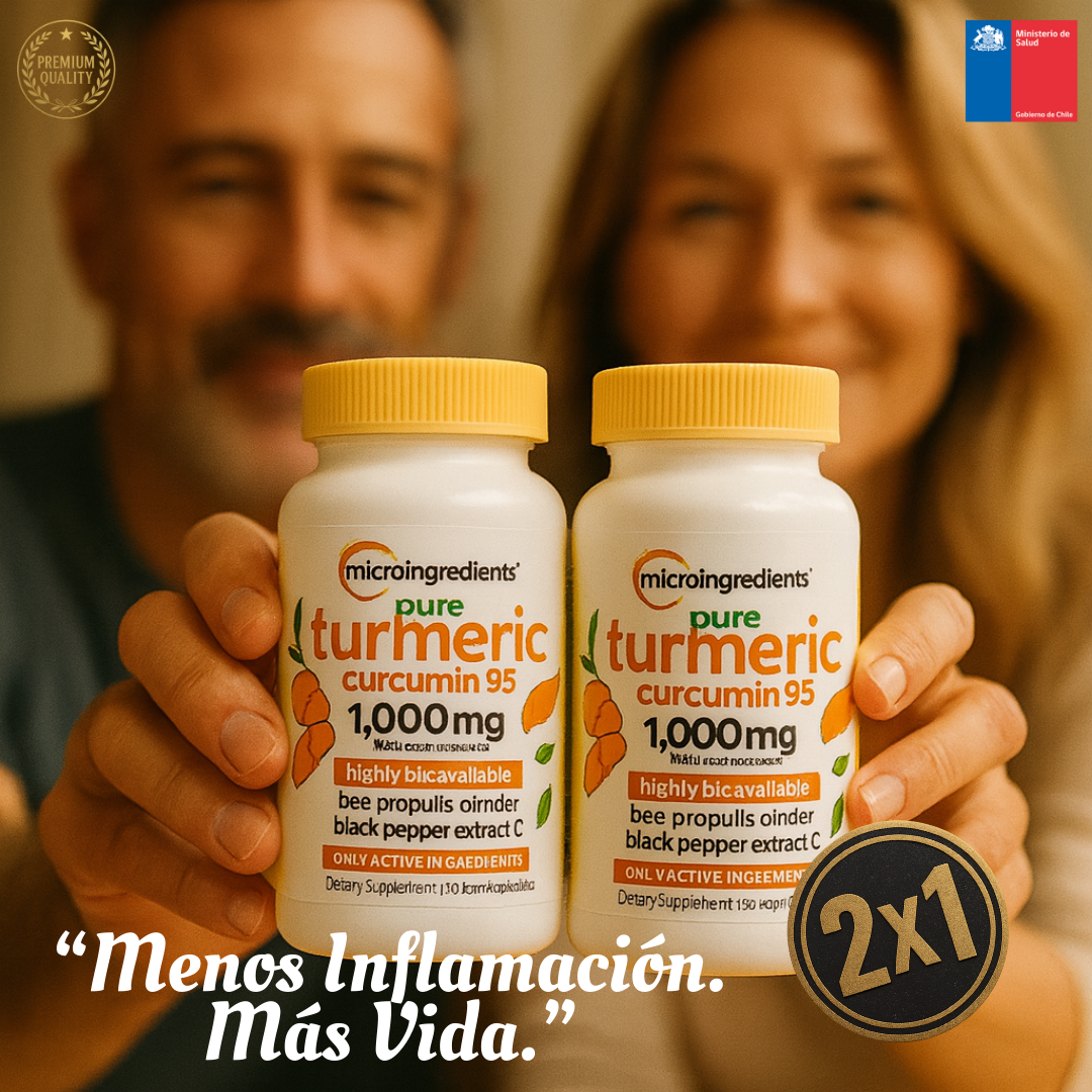Curcumin95+™ - Alivio natural para dolor crónico e inflamación