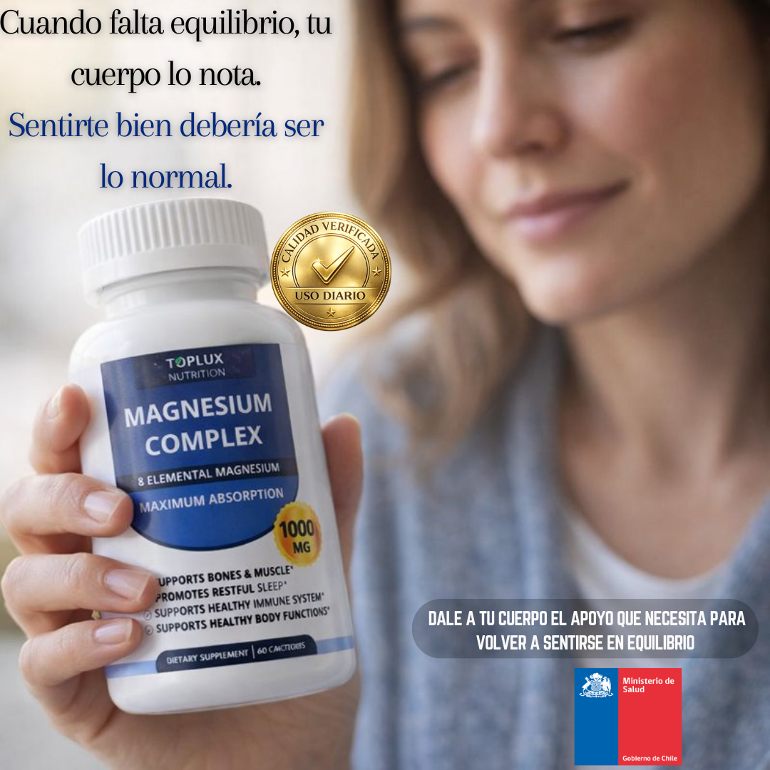 Magnesium Complex™ – bienestar completo 8 en 1