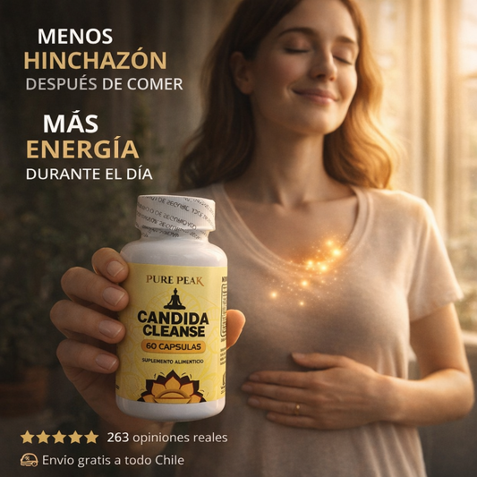 Candida Cleanse™ de Pure Peak  – Equilibrio Intestinal Profundo