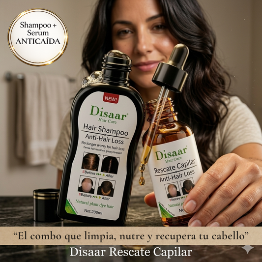 Disaar™ Rescate Capilar - Shampoo + Serum
