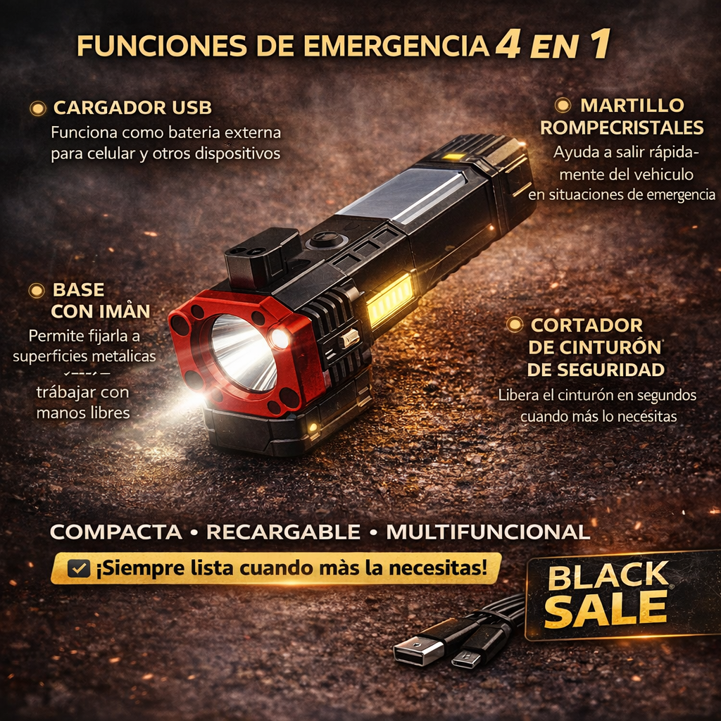 SafeLight™ – Seguridad inmediata ante emergencias