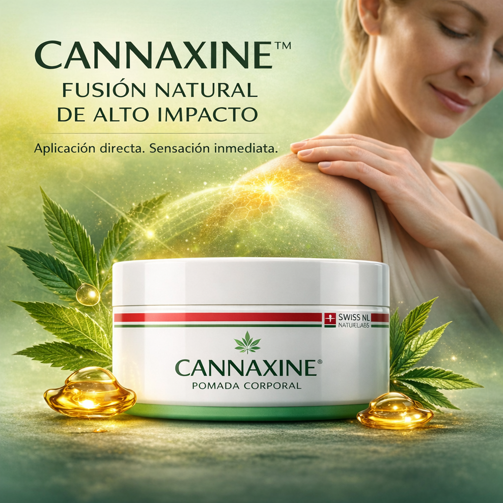 CANNAXINE™ – Calma y Activa Donde Más lo Necesitas