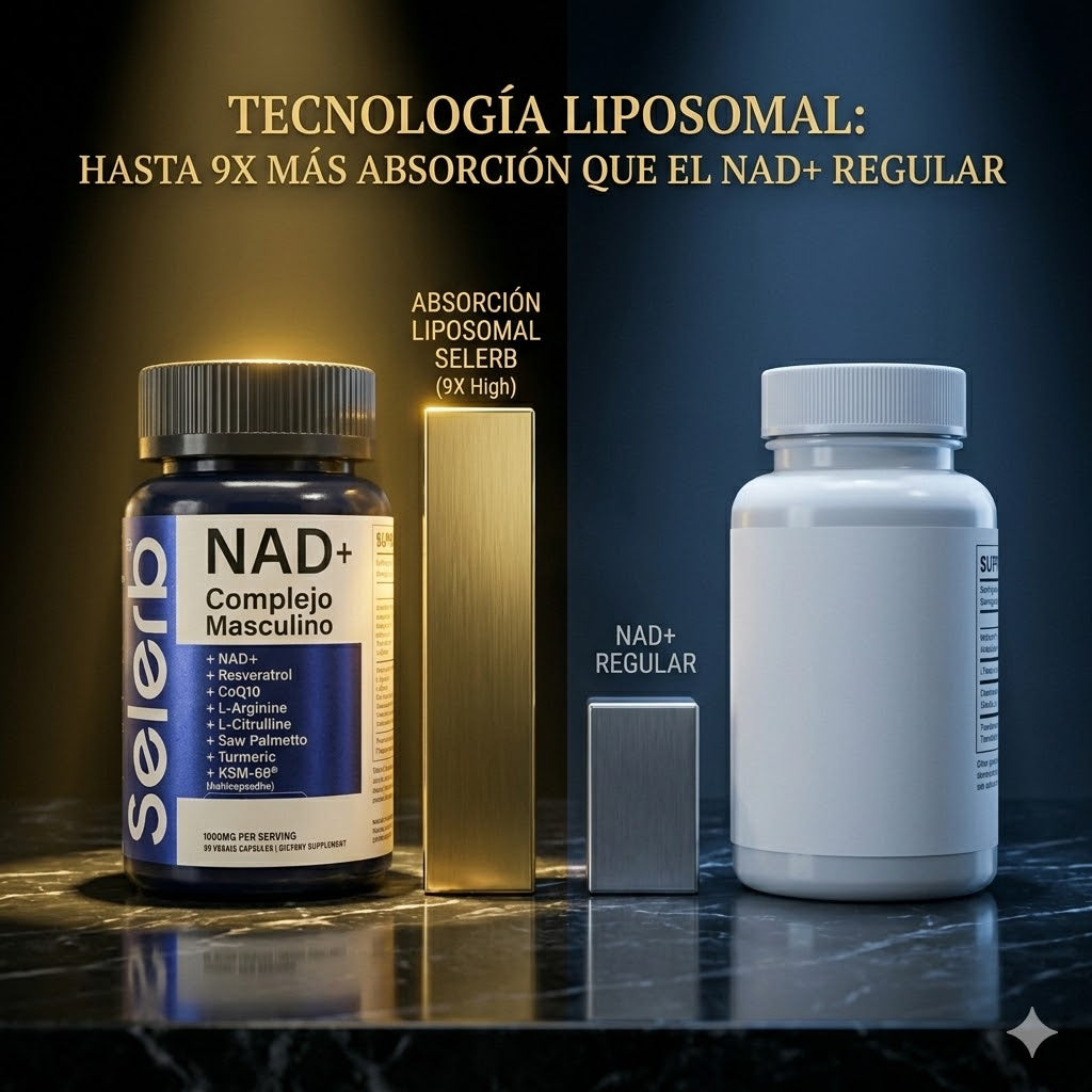 NAD+ COMPLEJO MASCULINO - El protocolo del hombre que no se rinde