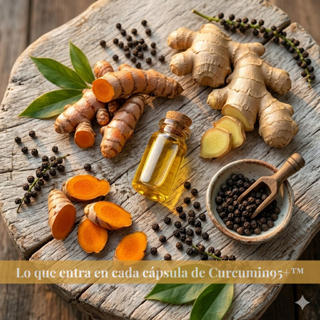 Curcumin95+™(60 Cápsulas) - Menos inflamación, más vida