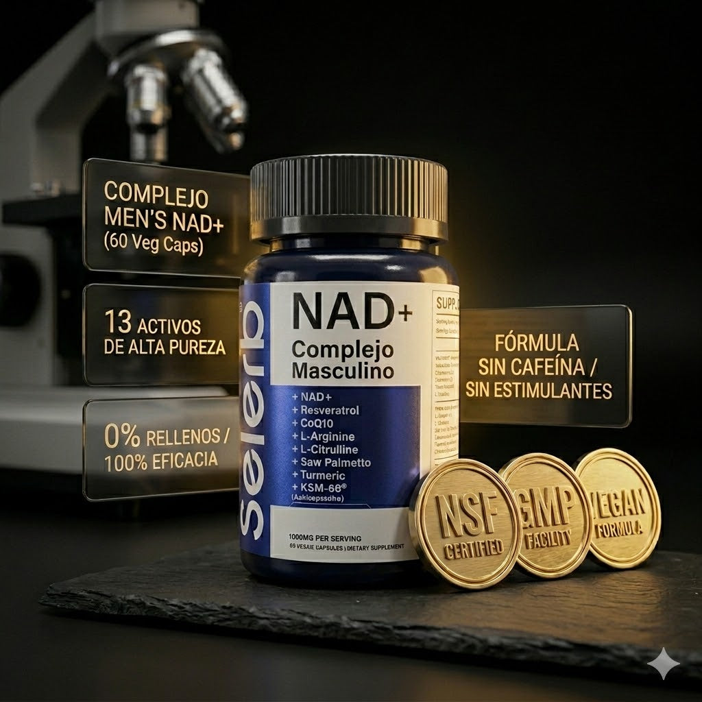 NAD+ COMPLEJO MASCULINO - El protocolo del hombre que no se rinde