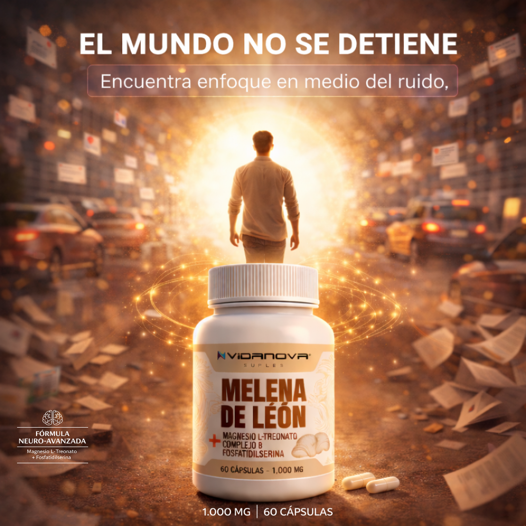Melena de León™ - Menos ruido mental. Más enfoque real.