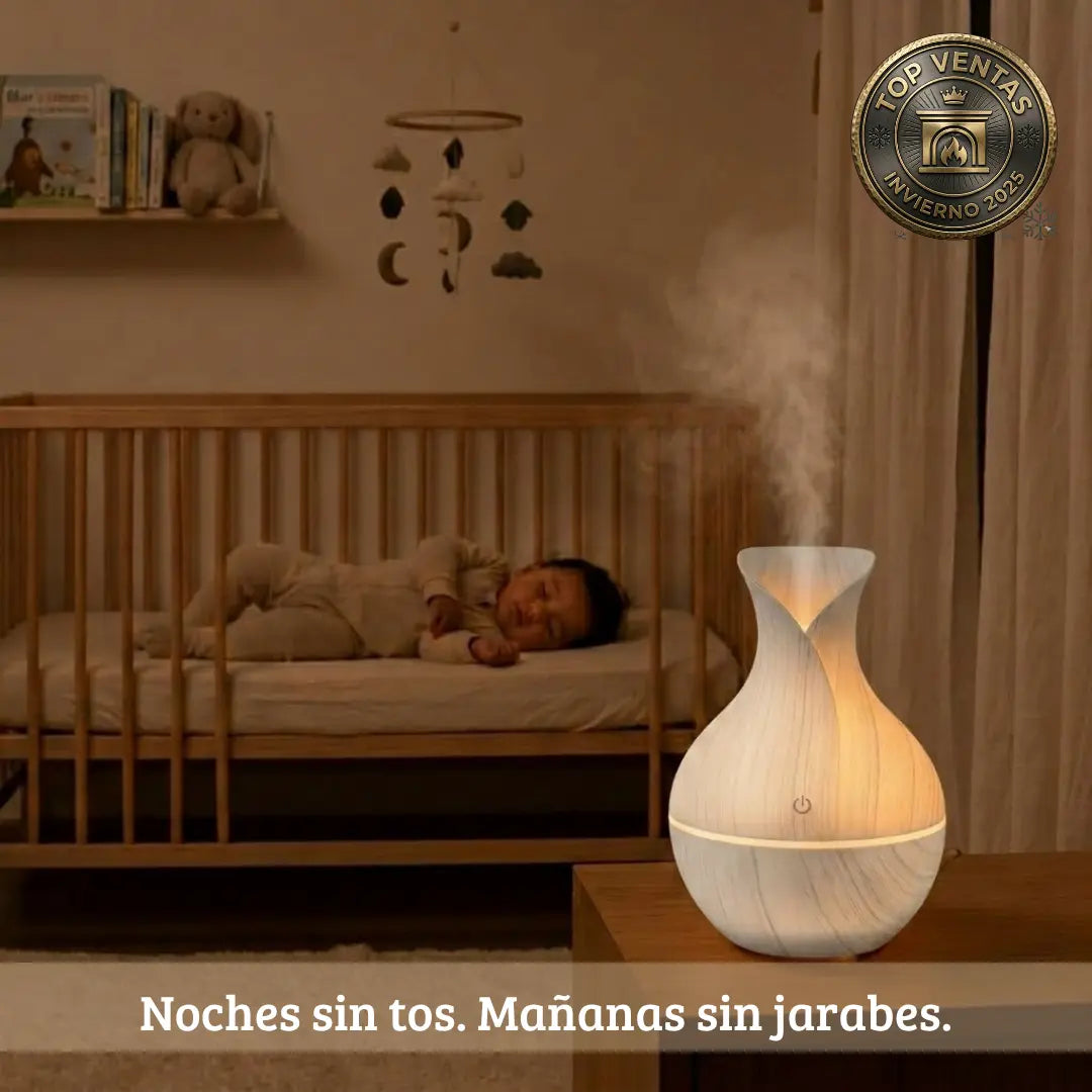 Brisaluna™ - Humidificador con Luz Nocturna
