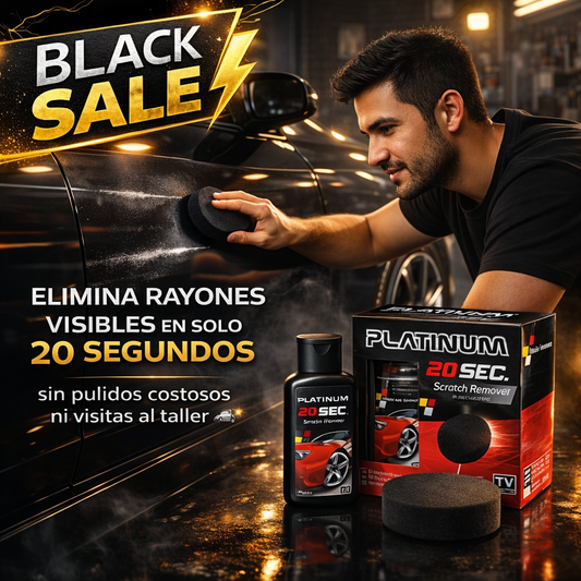 PLATINUM 20 SEC® — Calidad Alemana para tu auto
