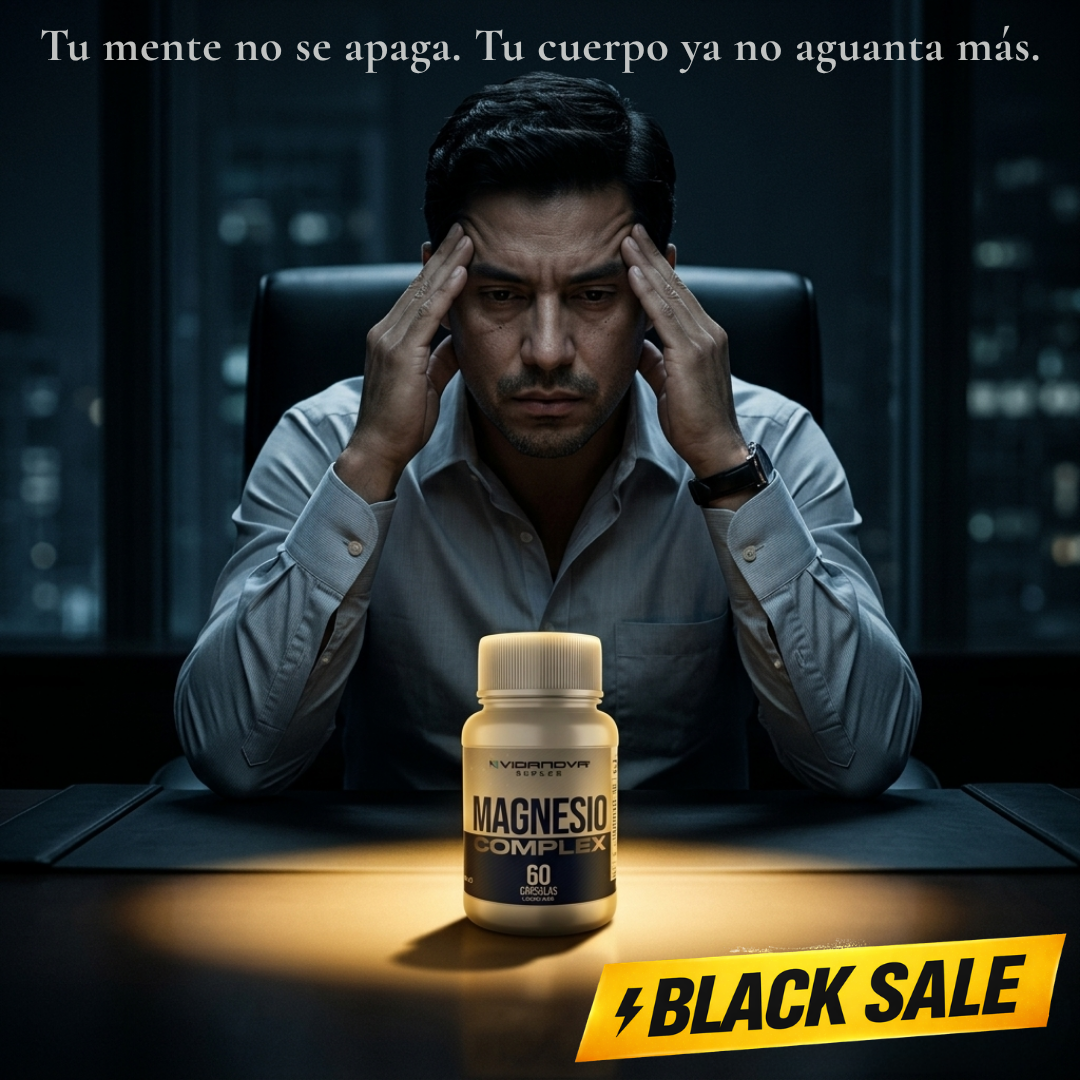 Magnesio Complex™ — El Interruptor del Cortisol