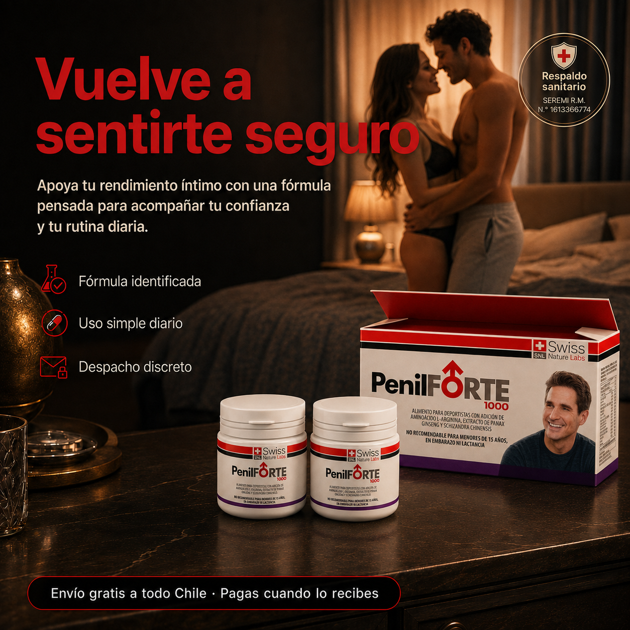 PenilForte 1000™ – Potenciador de Rendimiento Masculino