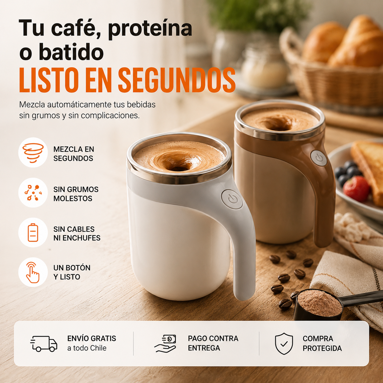 BlendGo™ – ¿Todavía mezclando con cuchara?