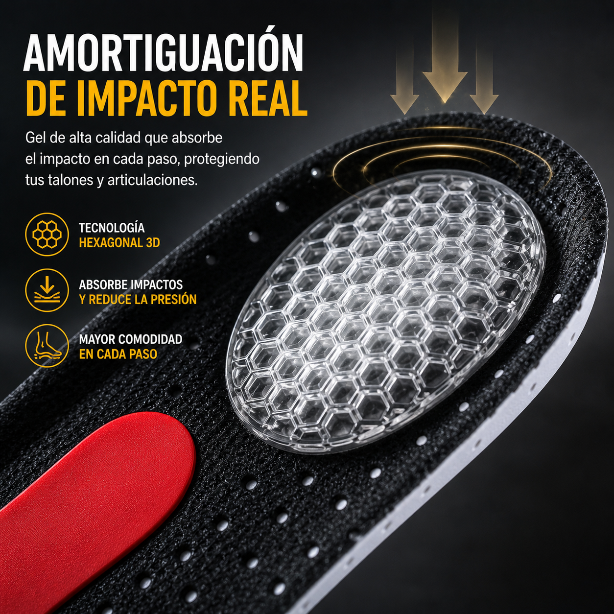 PlantarComfort Pro™ - Plantillas Ortopédicas Gel