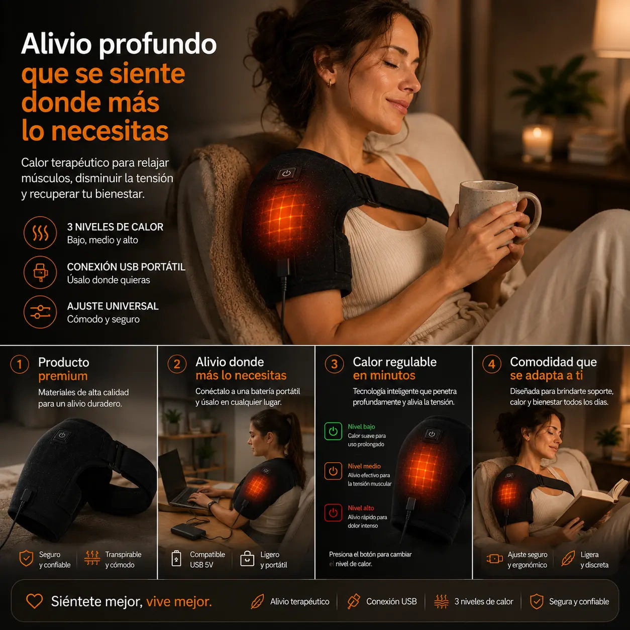 ThermaRelief™ – Alivio inmediato para tu hombro