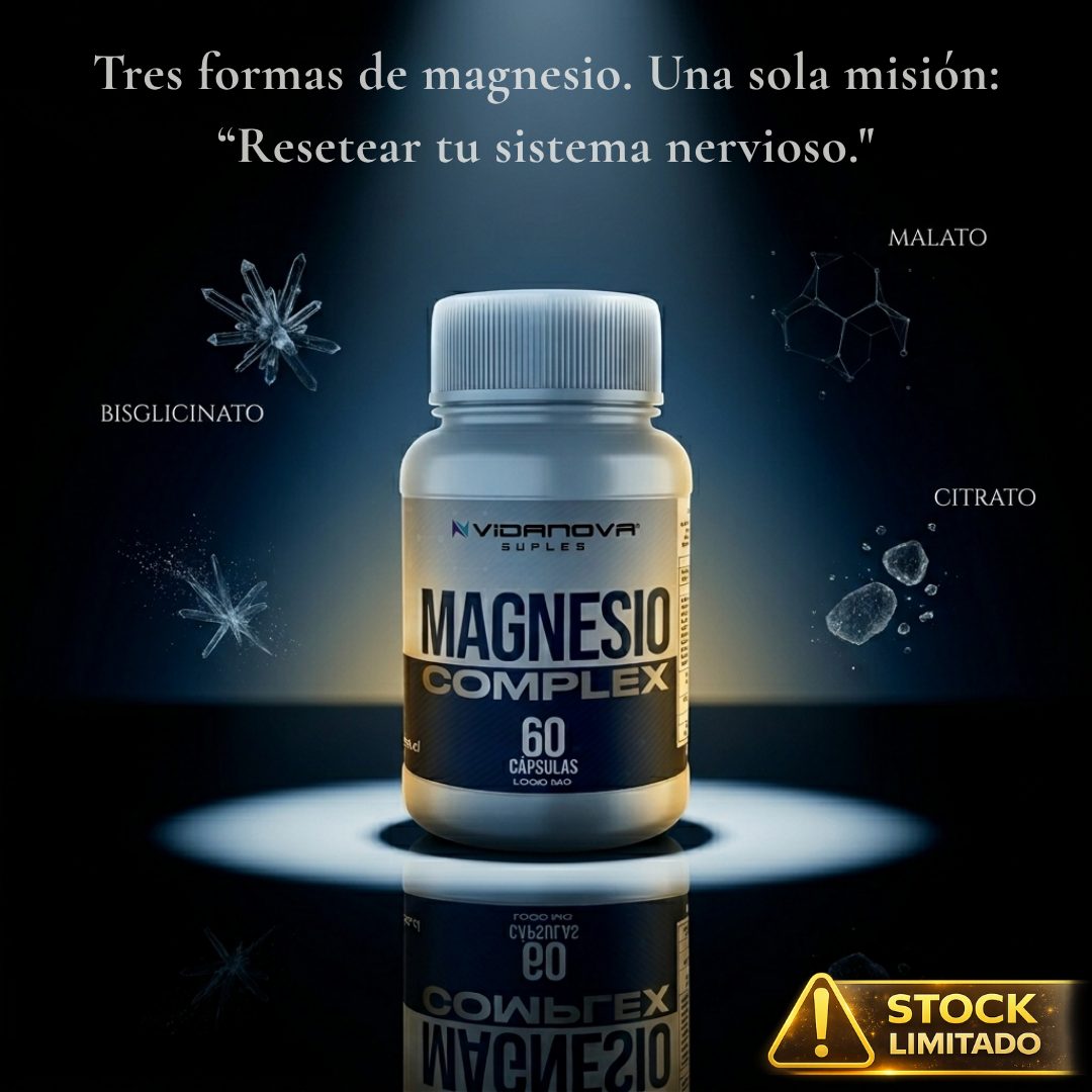 Magnesio Complex™ — El Interruptor del Cortisol