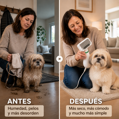 PetDry™ - Seca y peina a tu mascota en un solo paso
