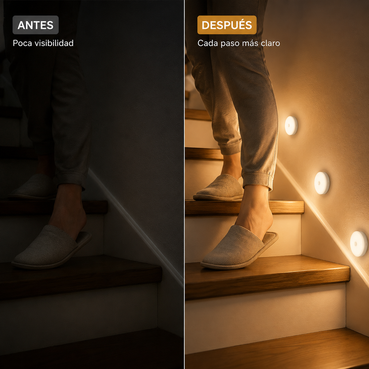 GuíaLuz™ – Luz Automática para Noches Más Seguras