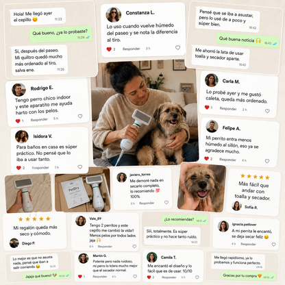 PetDry™ - Seca y peina a tu mascota en un solo paso