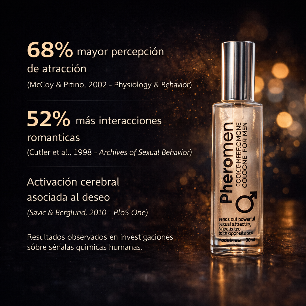 Fragancia PheroMen™ – La presencia que no se explica, se percibe