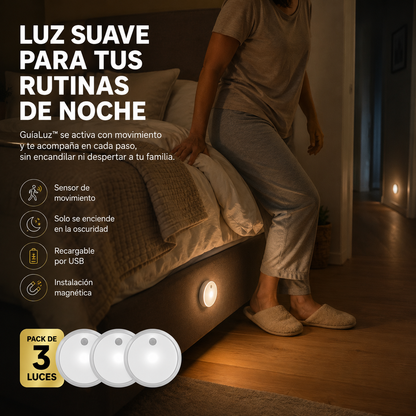 GuíaLuz™ – Luz Automática para Noches Más Seguras