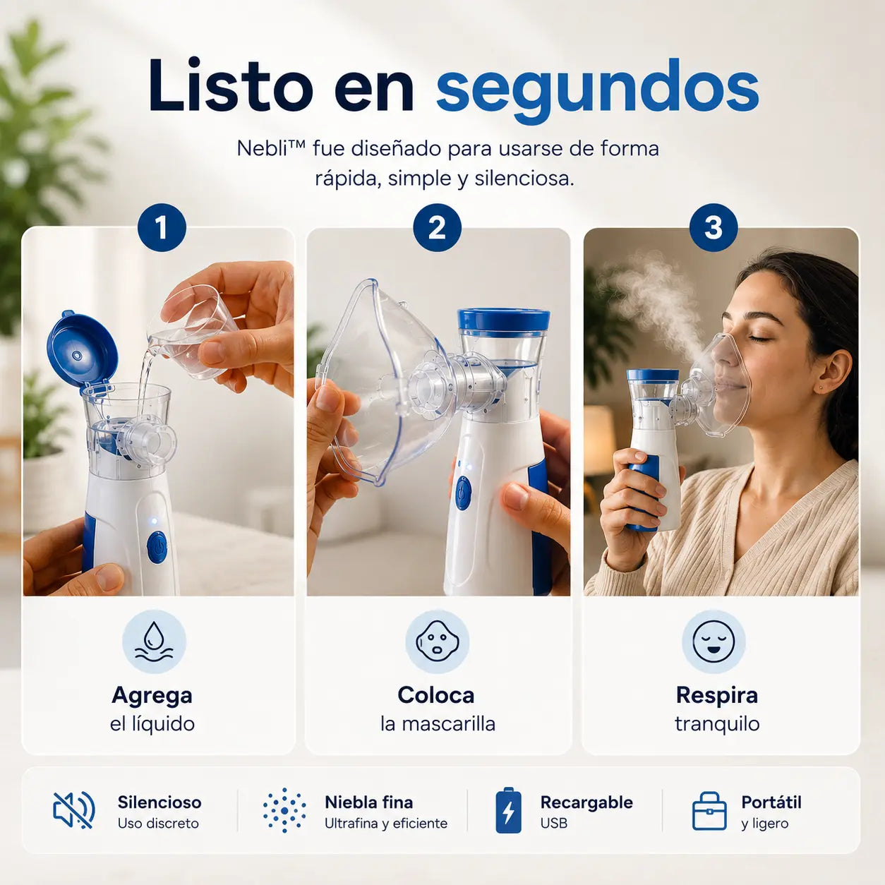 Nebli™ · Alivio Portátil