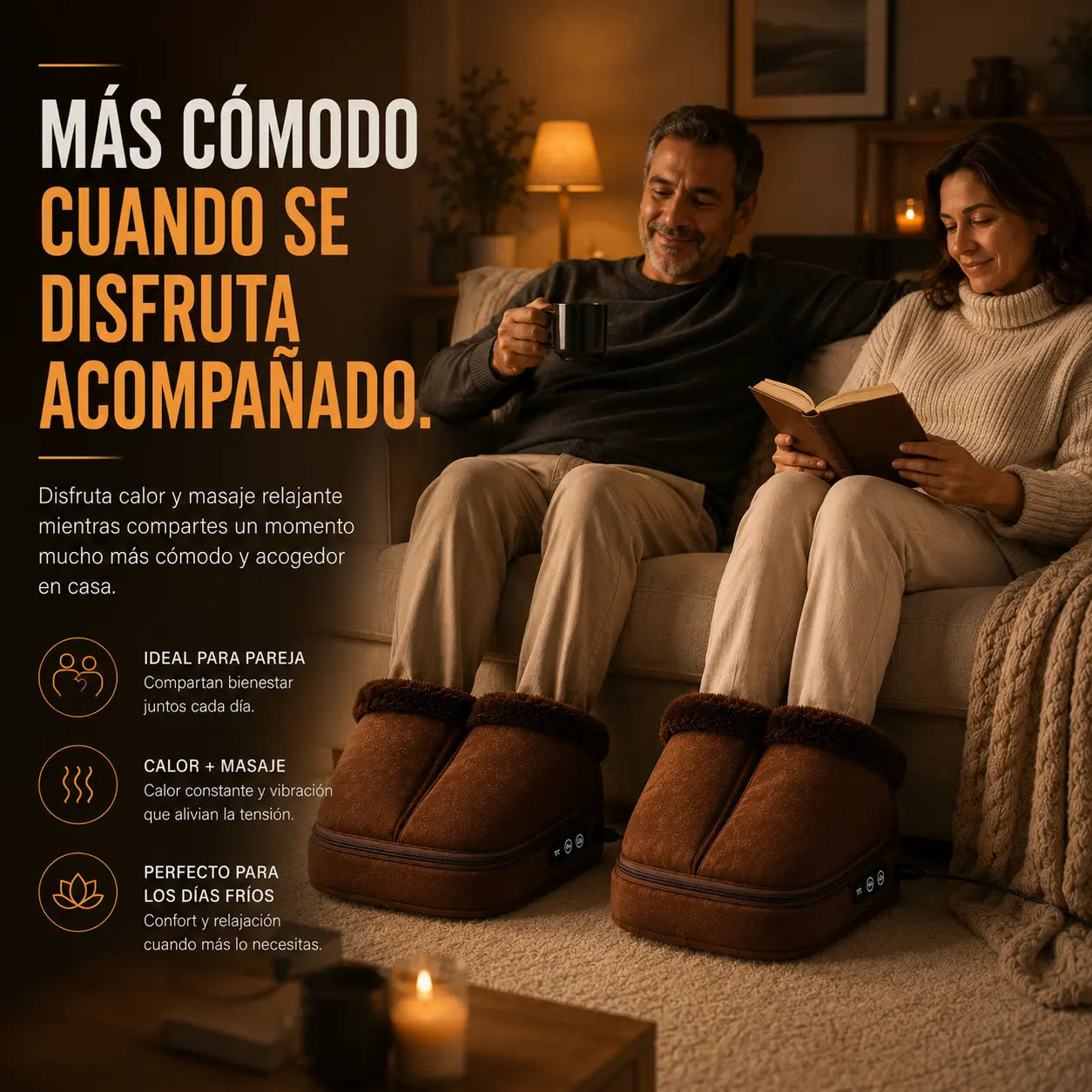 NidoCalor™ - Tus pies por fin descansan