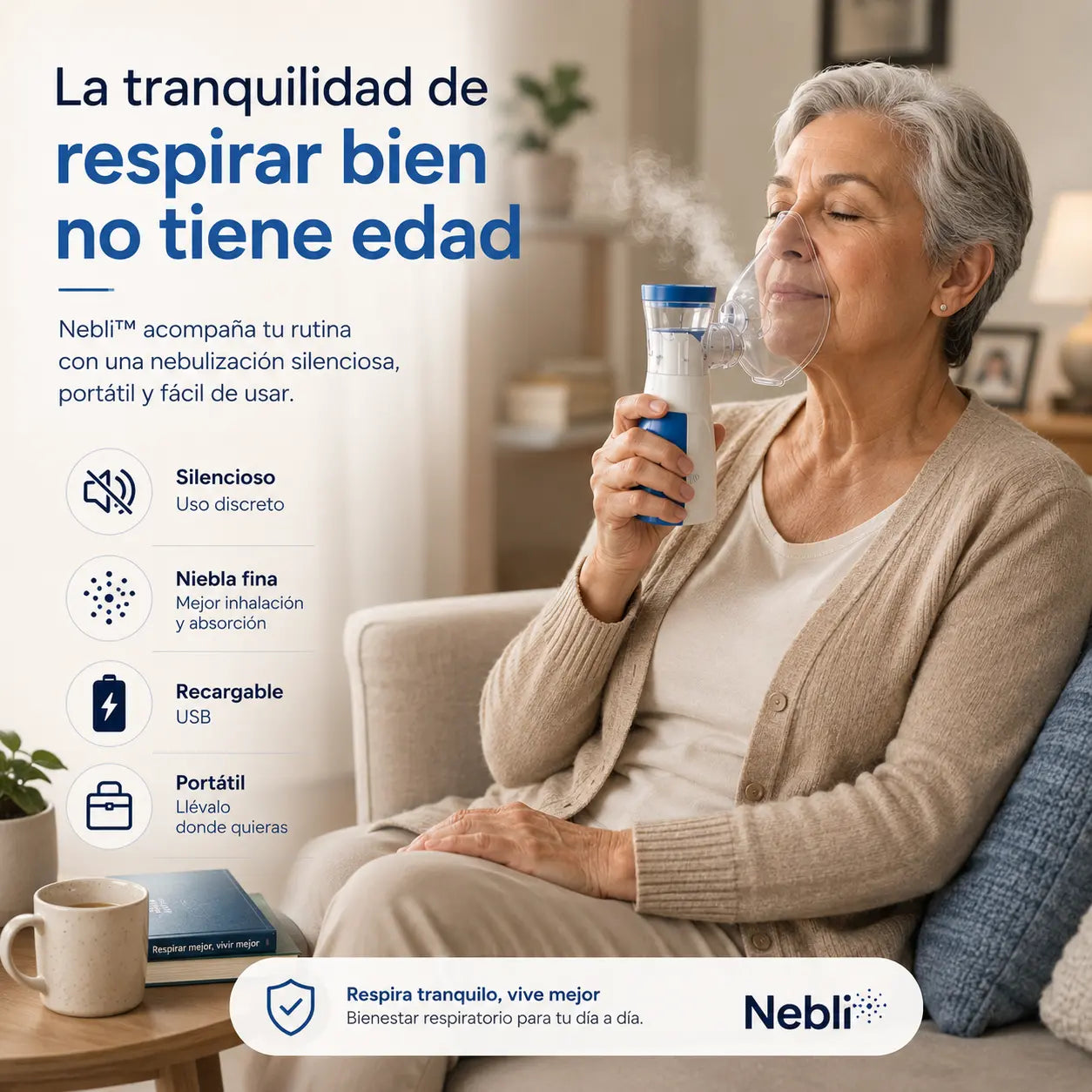 Nebli™ · Alivio Portátil