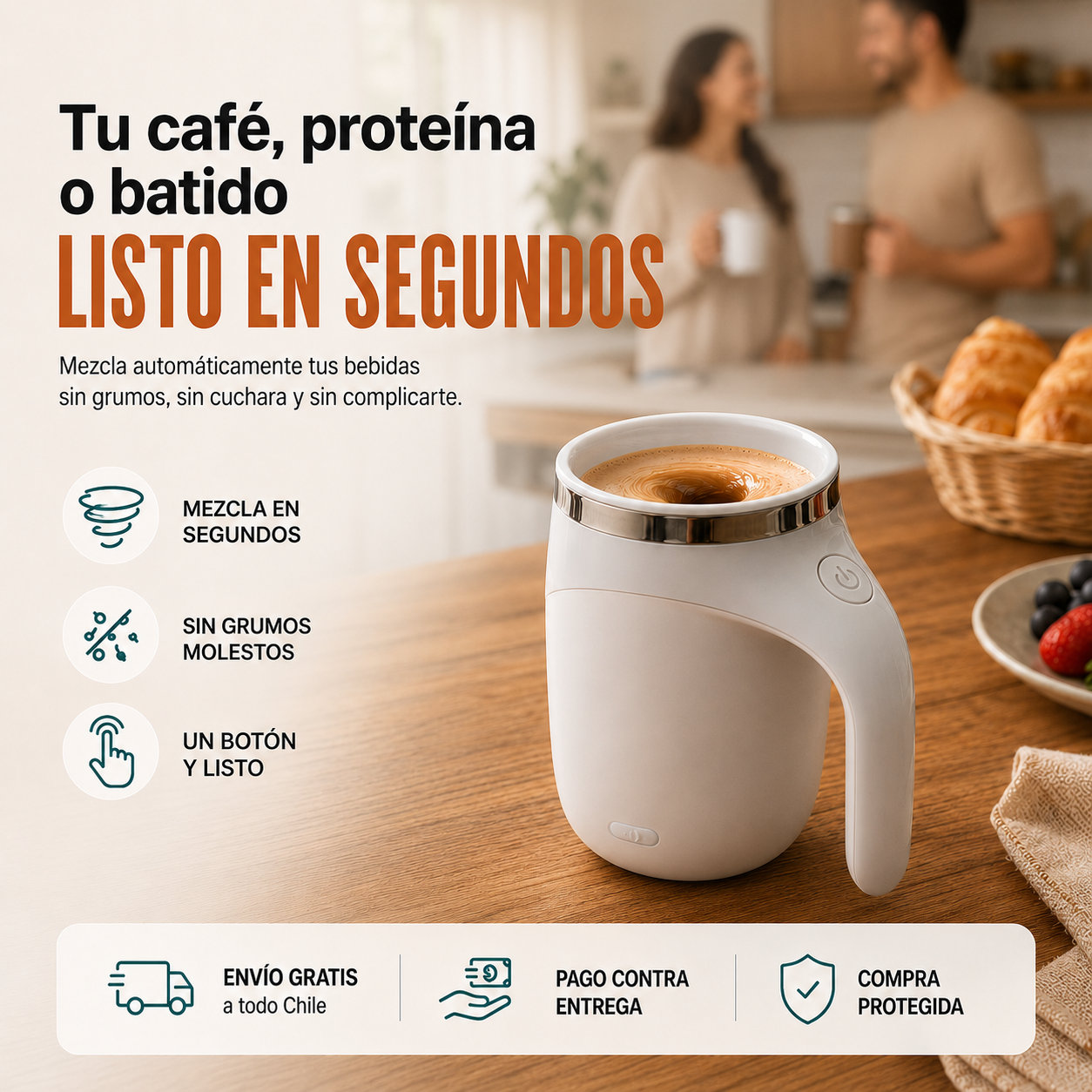 BlendGo™ – ¿Todavía mezclando con cuchara?