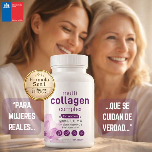 Multi Collagen Complex™ para Mujeres – Apoyo diario para verte firme, sana y cuidada