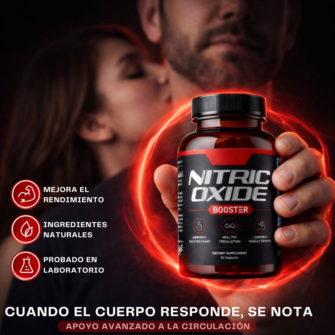 Nitric Oxide™ – Apoyo Avanzado para el Rendimiento Masculino