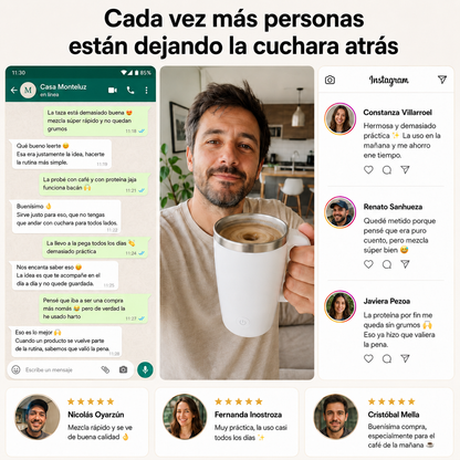 BlendGo™ – ¿Todavía mezclando con cuchara?